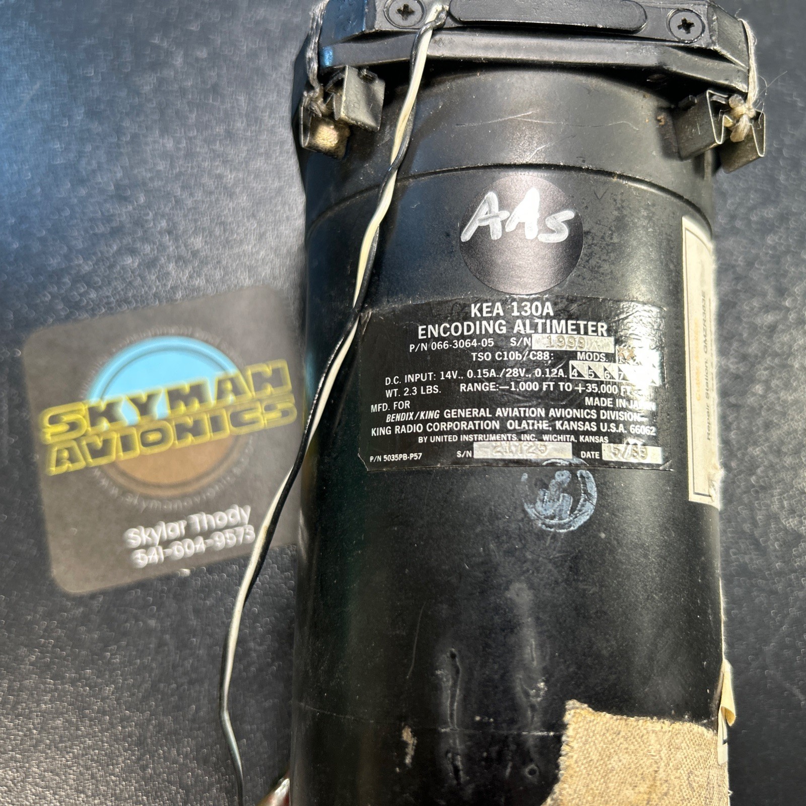 Bendix/King KEA 130A Encoding Altimeter - 066-3064-05
