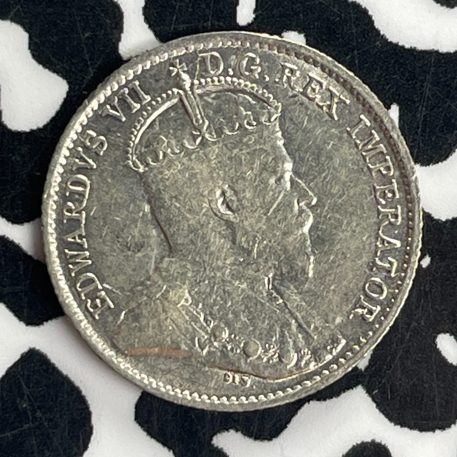 1910 Canada 5 Cents Lot#T8453 Silver! Nice!