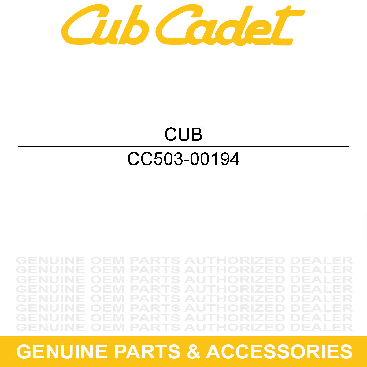 CUB CADET 503-00194 Flange Bolt M8x25 Challenger MX750 MX550 EPS CX750 Crew 750