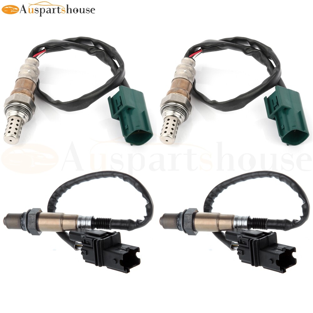4pcs O2 Oxygen 02 Sensor for 2004-2008 Nissan Maxima 3.5L Upstream + Downstream