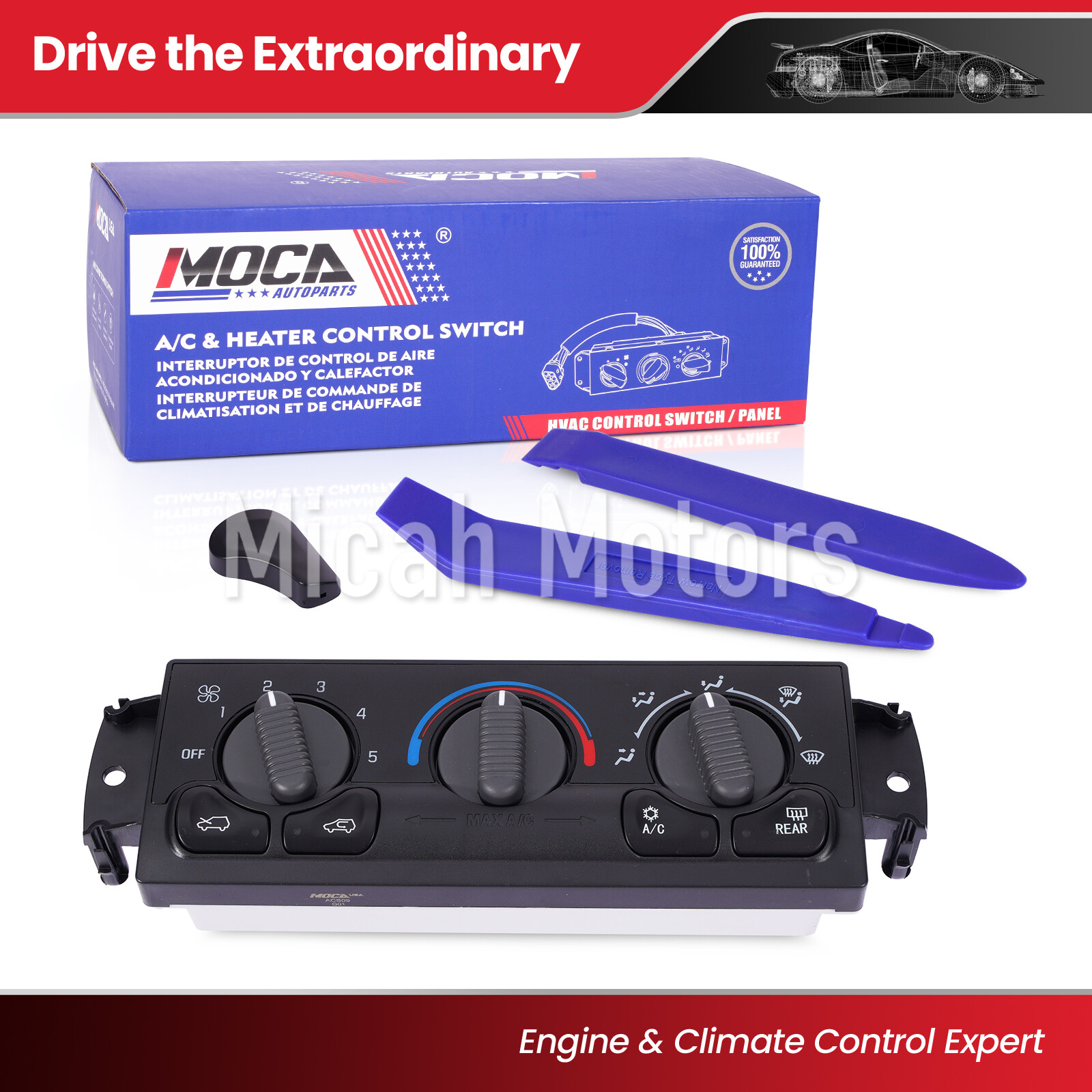 A/C Heater Climate Control Module Fit 99-02 Chevy Silverado Suburban GMC Sierra