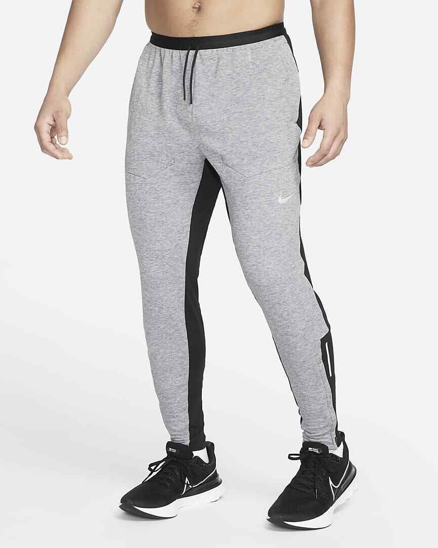 Nike Therma Fit Run Division Pants Elite Size XL Gray Joggers Mens DM4630 010