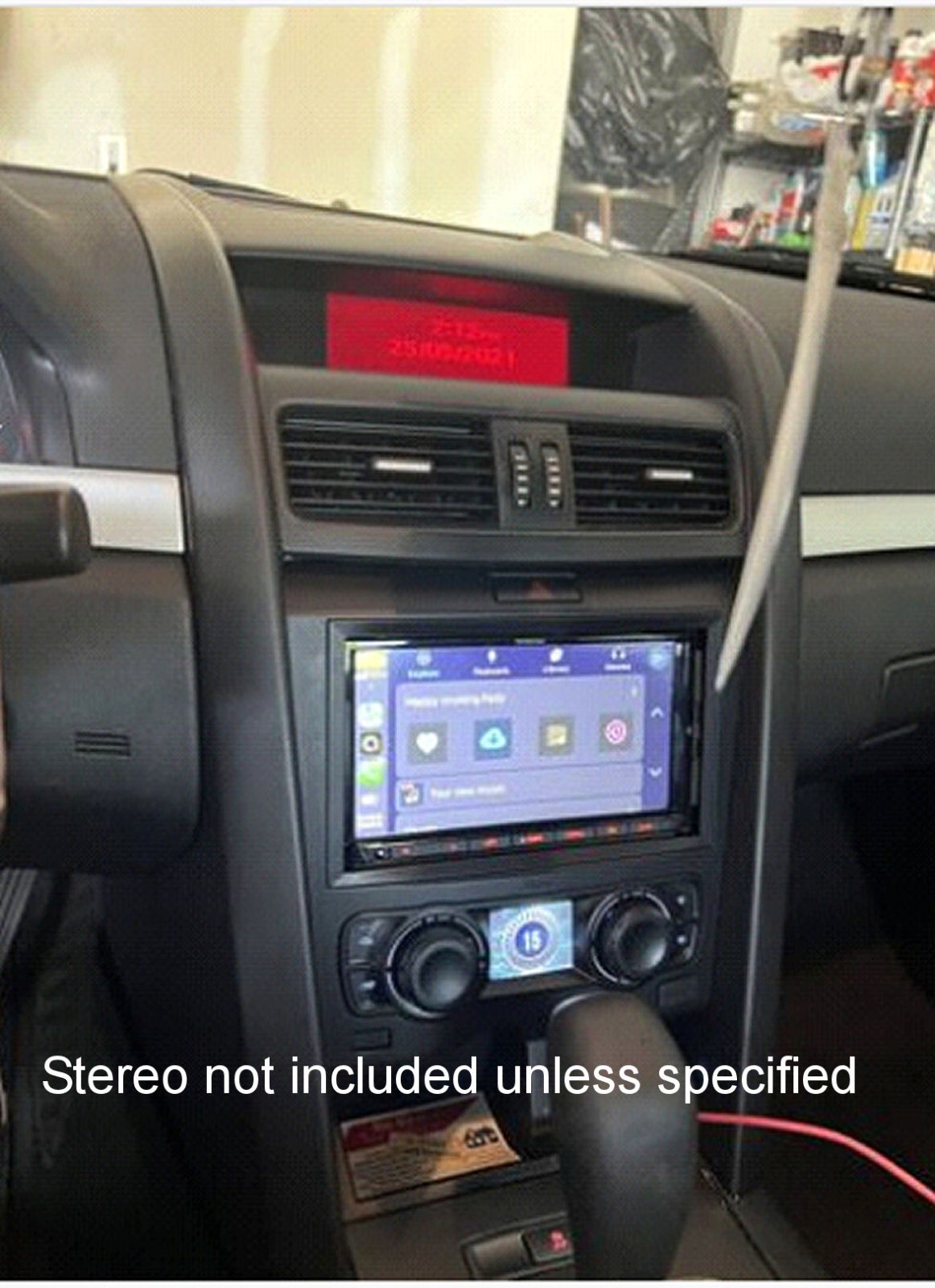 PONTIAC G8 AERPRO FASCIA KIT SINGLE / DUAL ZONE  15W WIRELESS CHARGER