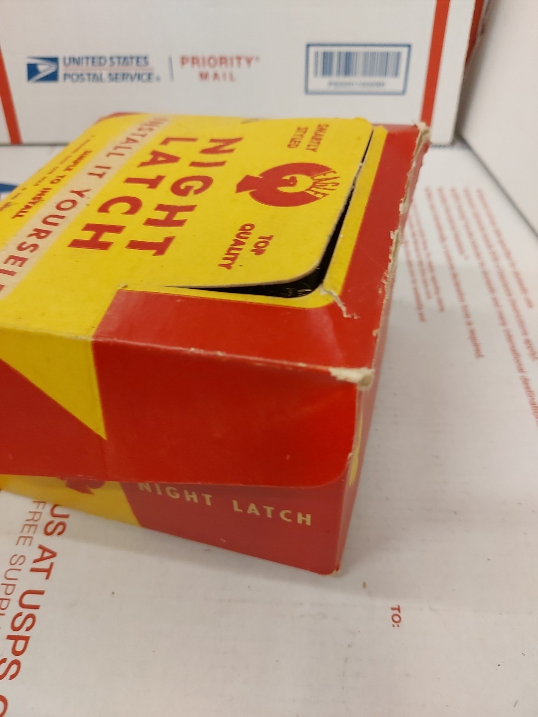 Eagle Knight Latch Original Box 3500BLY Never Used NOS