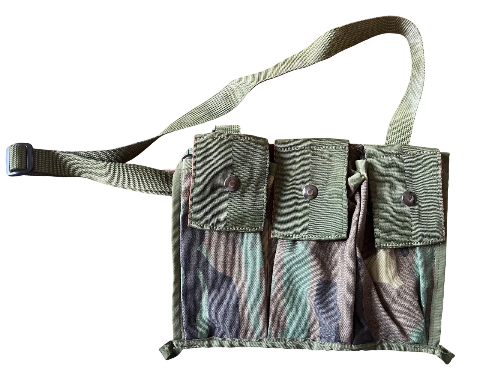 GWOT M81 Woodland Camo MOLLE II Bandoleer 6 Mag 5.56 USGI Used