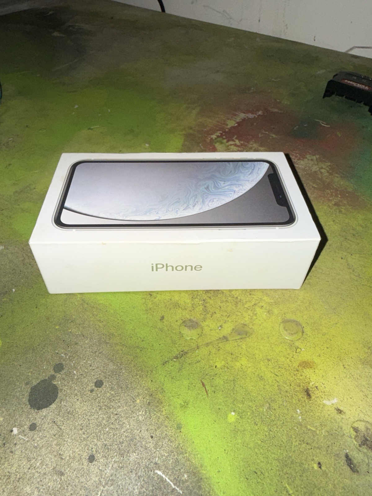 Apple iPhone XR Black 64GB Box Only - Empty Box Only Black
