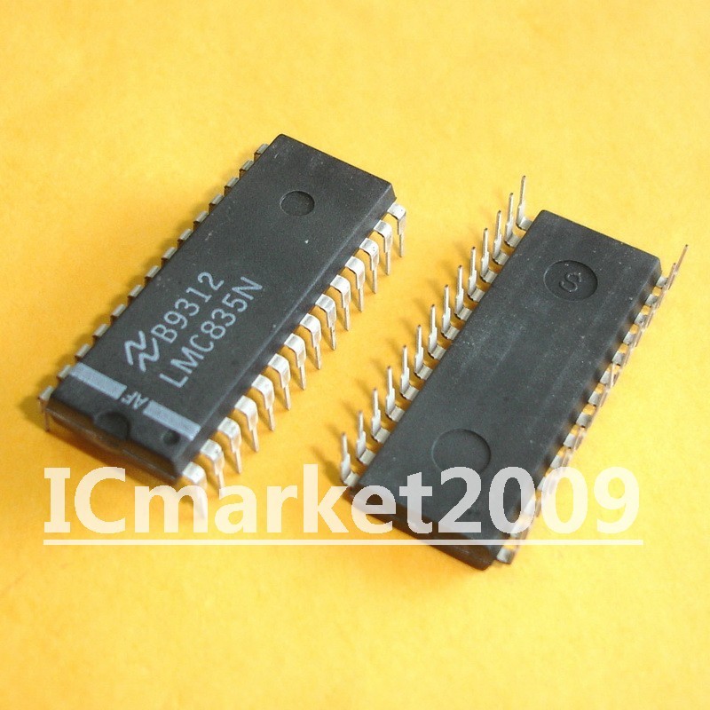 2 PCS LMC835N DIP-28 LMC835 Digital Controlled Graphic Equalizer Chip IC