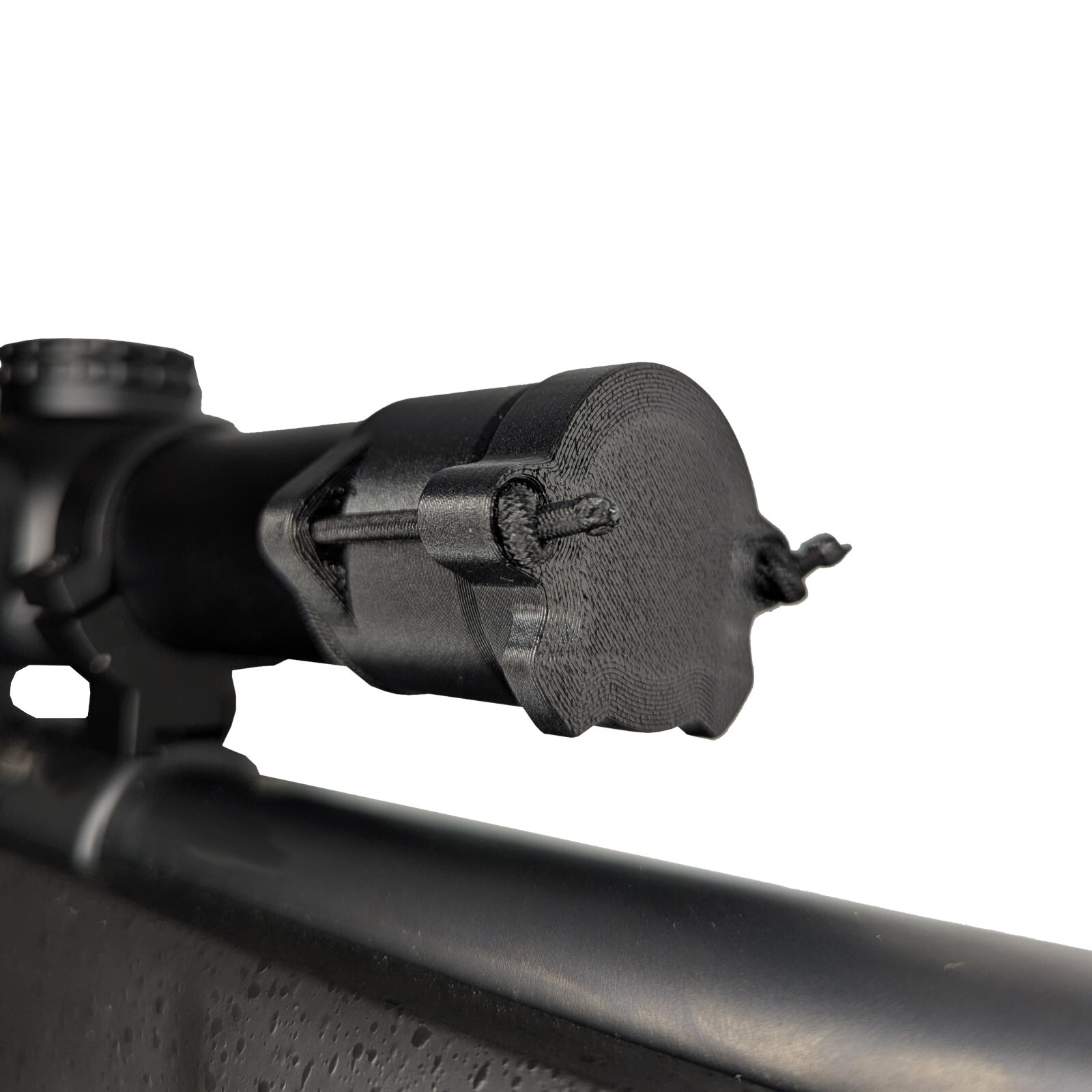 Scope / Lens Cover for Optics with Killflash (Rubber Band Version)