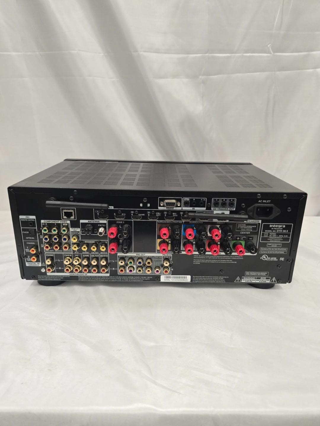 Integra DTR-30.5 7.2 AV Receiver Tested Working Good Condition