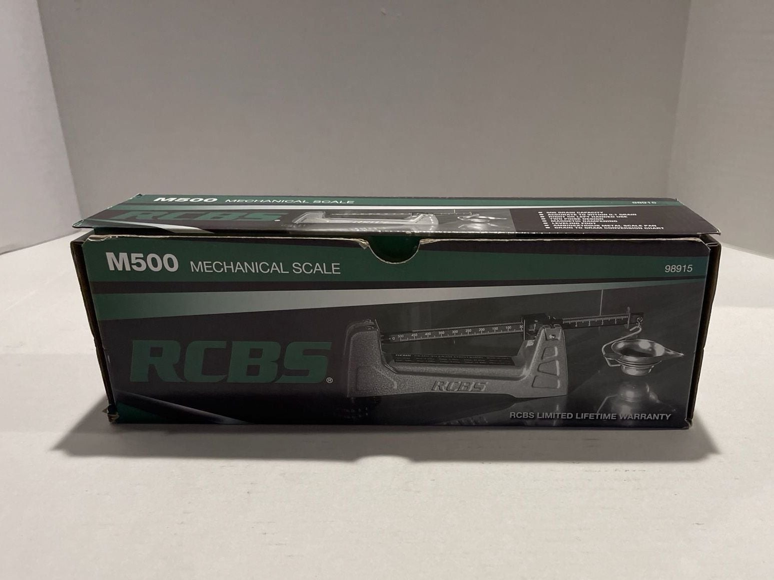 RCBS M500 Mechanical Reloading Scale 98915 with Manual and Accessories