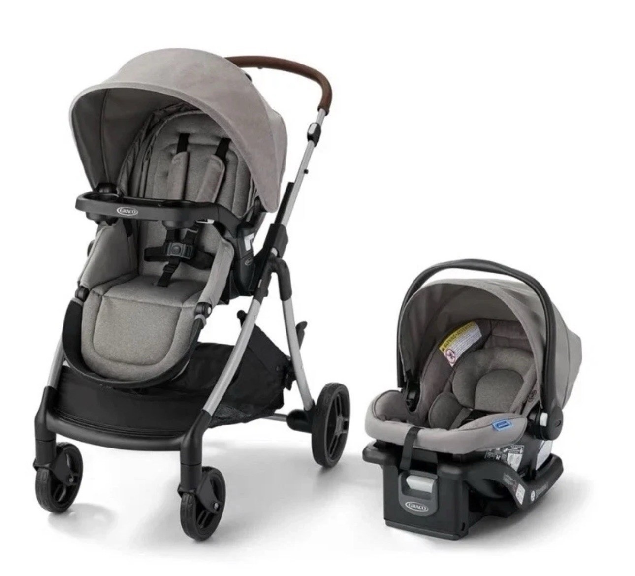 Graco Modes Closer 3 In 1 Travel System BRAND NEW Highland Grey