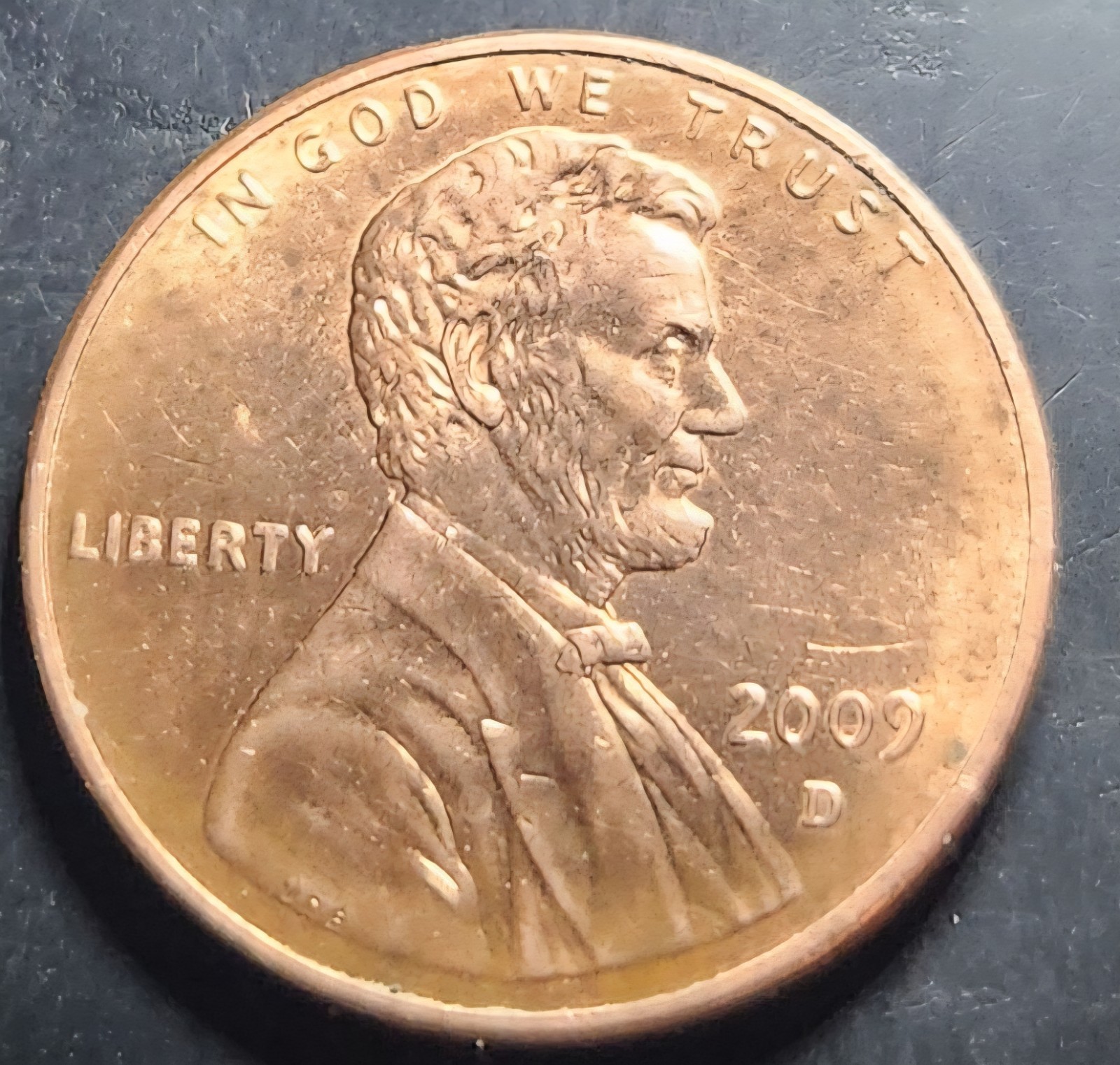 RARE 2009 BICENTENNIAL LINCOLN ONE CENT WITH NO ERRORS