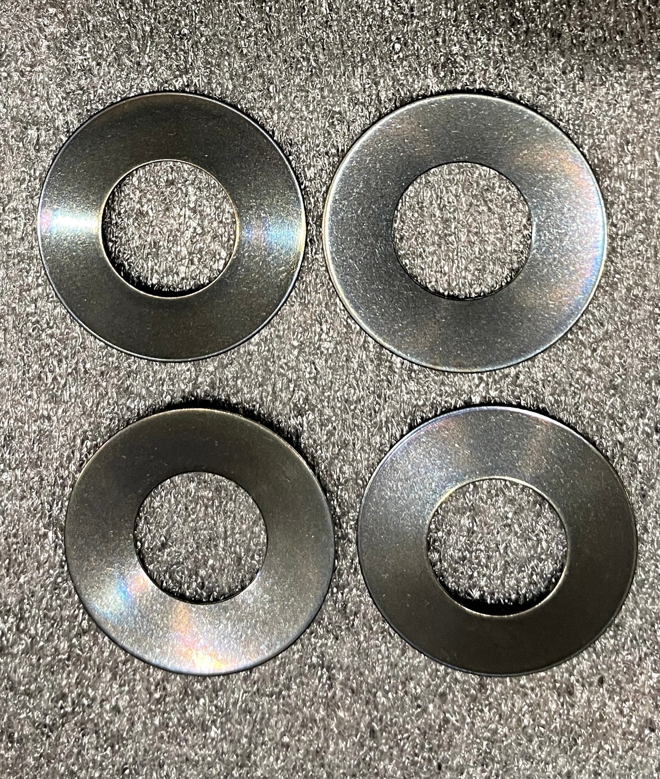(2) 3-142 Newell 200, 300, 400 Upgraded 17-7  Stainless Steel Belleville Washers