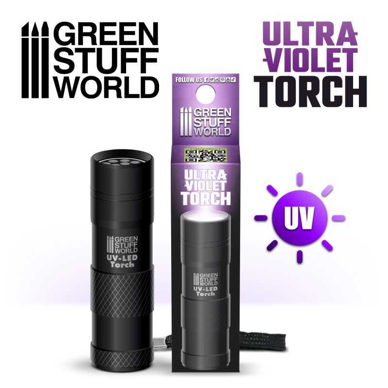 Green Stuff World: UV Flashlight - Ultraviolet LED Torch Light - Resin Curing
