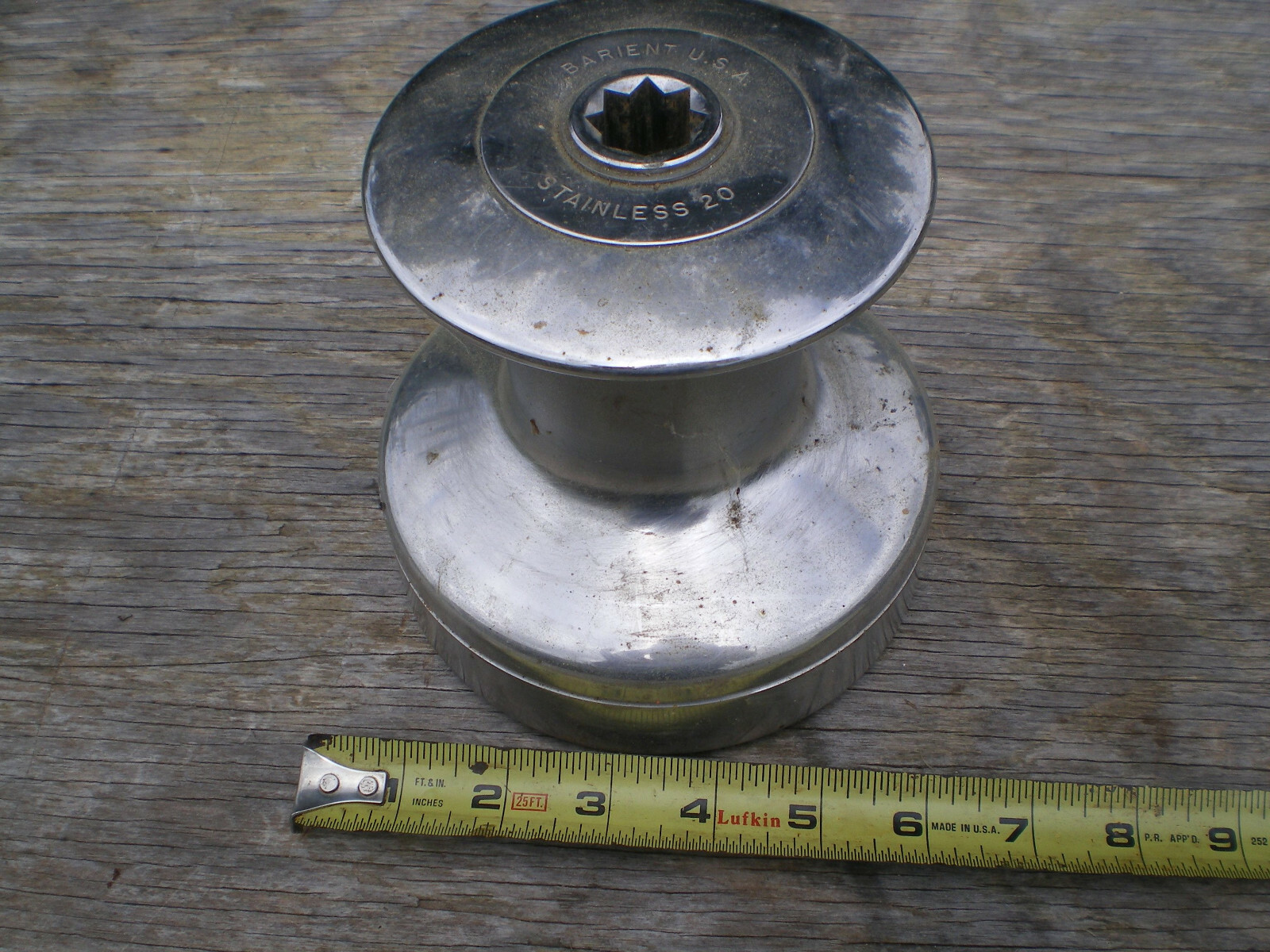 Barient 20 Stainless Drum Winch