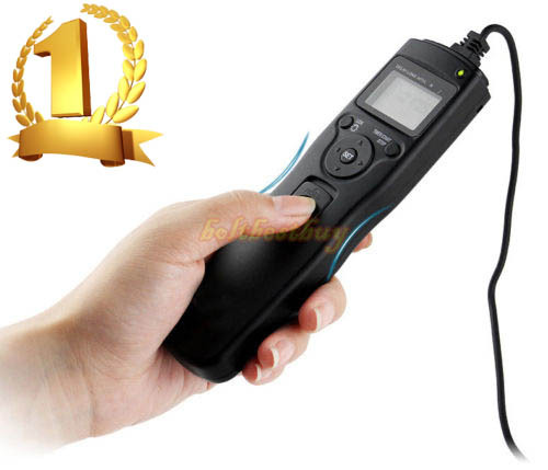 Timer Remote Control Shutter Release for Canon EOS 50D 40D 6D 7D 5D Mark III IV