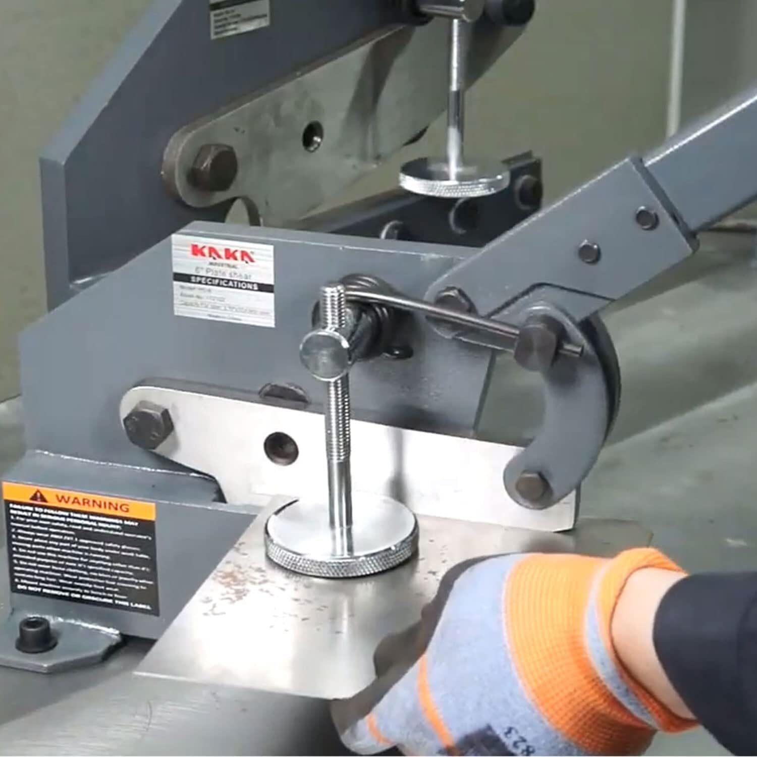 6 Inch Sheet Metal Plate Shear Solid Steel Frame Mounting Type for Cutting Sheet