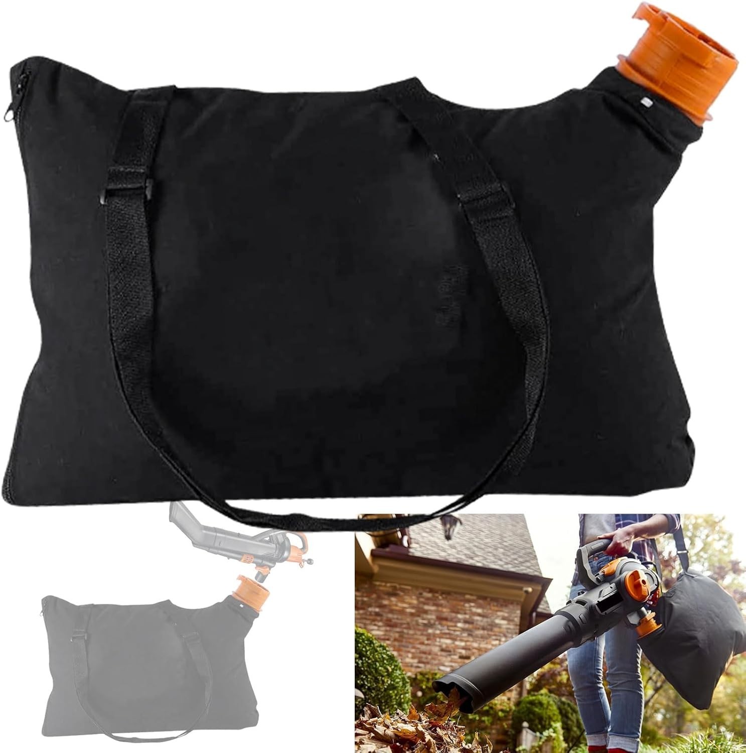 50026858 Trivac Leaf Collection Bag (WGBAG500) for Worx Vacuum Cleaner 12 Amp