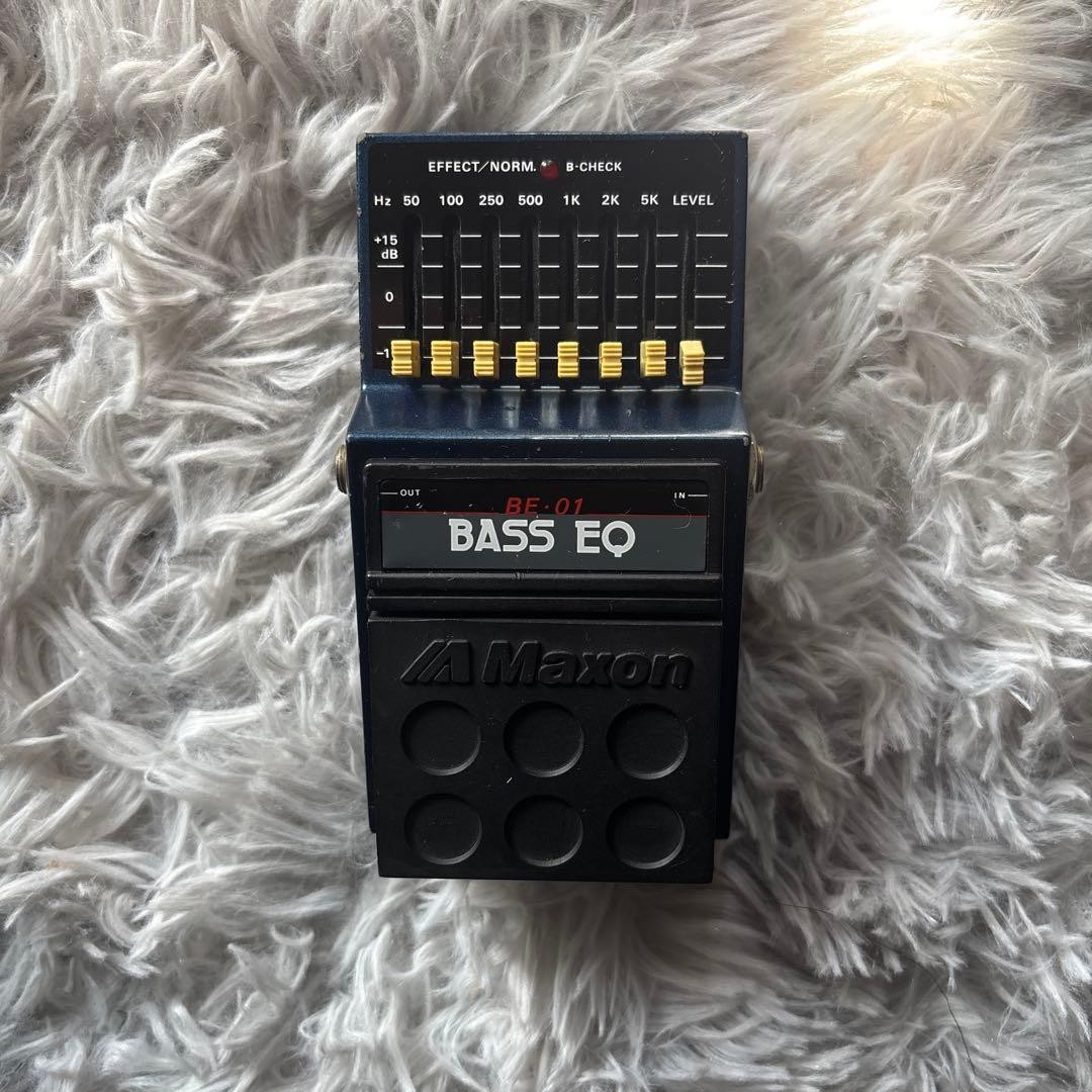 Excellent Condition Maxon BE 01 Bass EQ