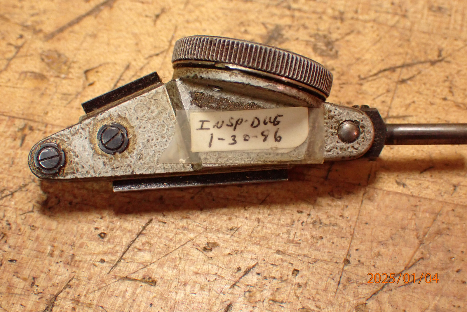 OLDER INTERAPID DIAL TEST INDICATOR 312B-2 MISSING CONTACT POINT