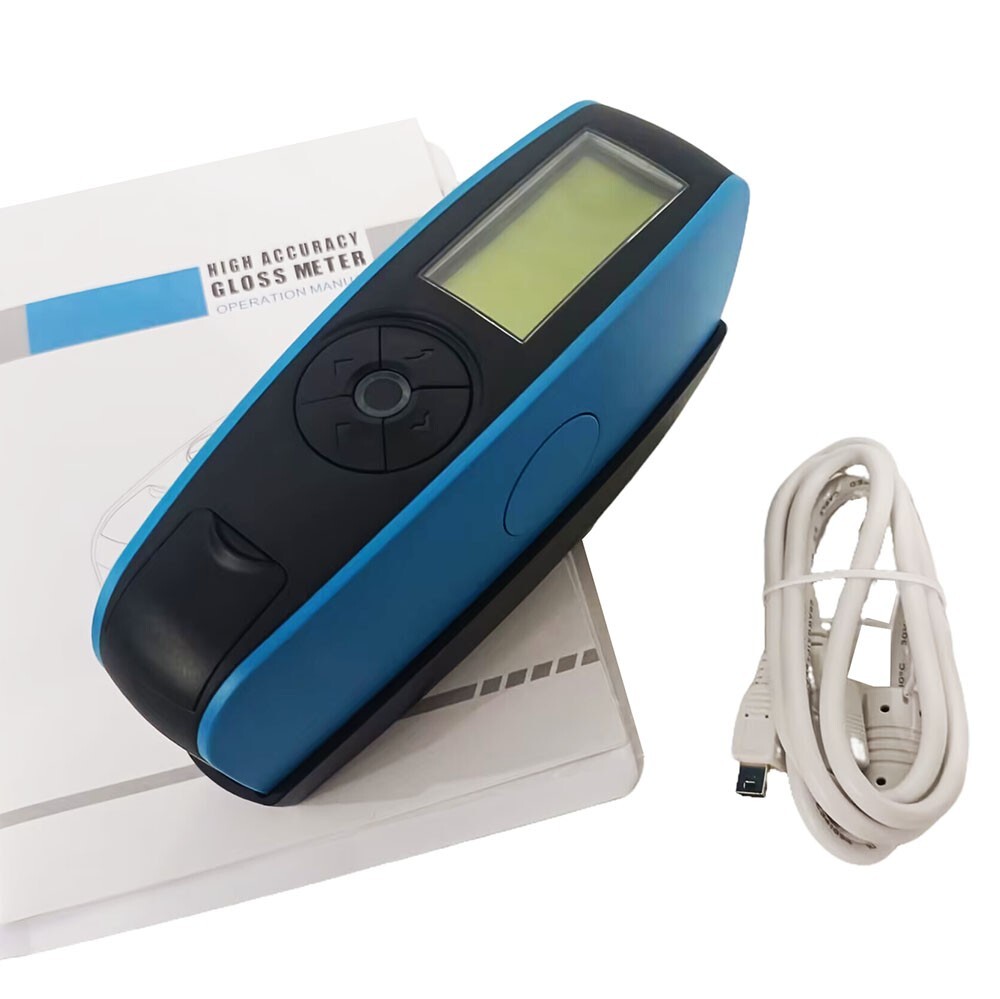 60 Degree Glossmeter Gloss Meter with 0-200GU for Paints Coating Plastics Ink