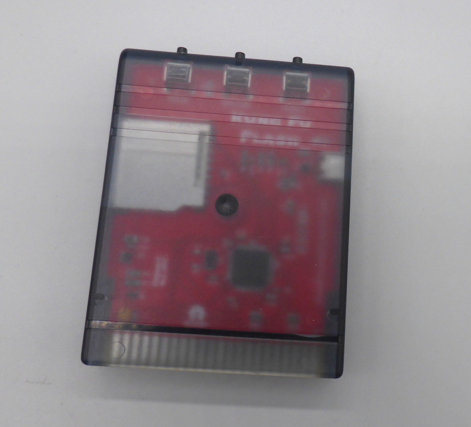 Kung Fu Flash Cartridge/Plug-in Module in Clear Housing for Commodore 64/128