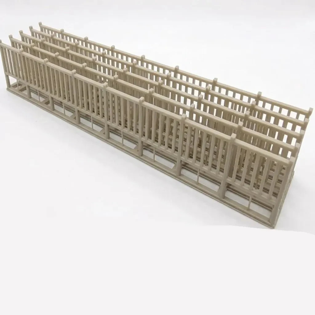 Z scale 6 ft tall wrought iron fence 5 pcs