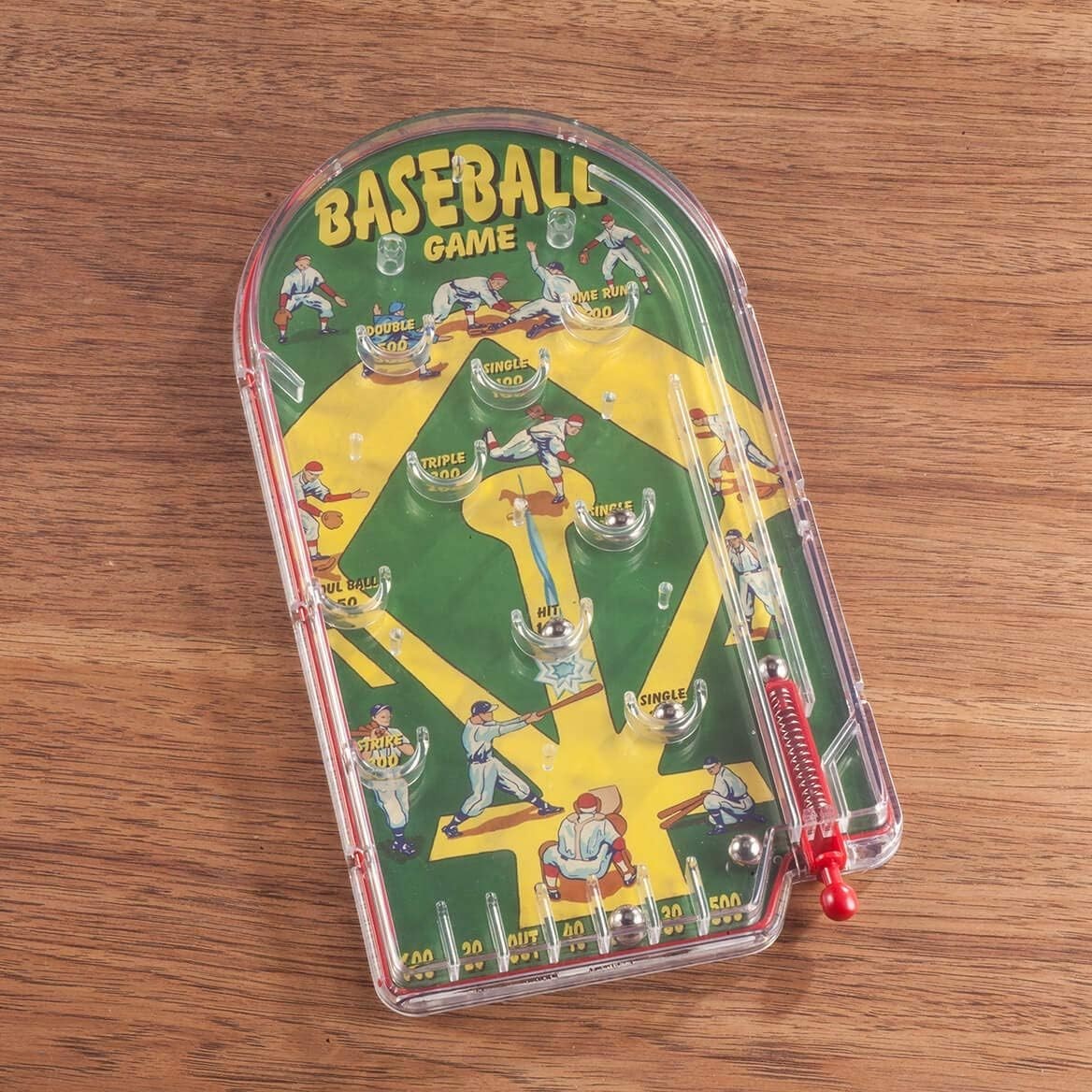 Educational Home Run Pinball Game - Develops Coordination & Baseball Skills