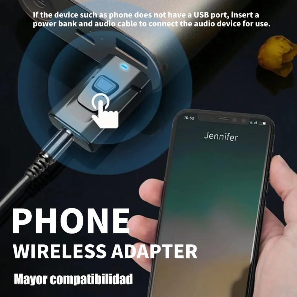 Dual-Mode USB Bluetooth Transmitter: Effortless Audio Streaming for Any Device
