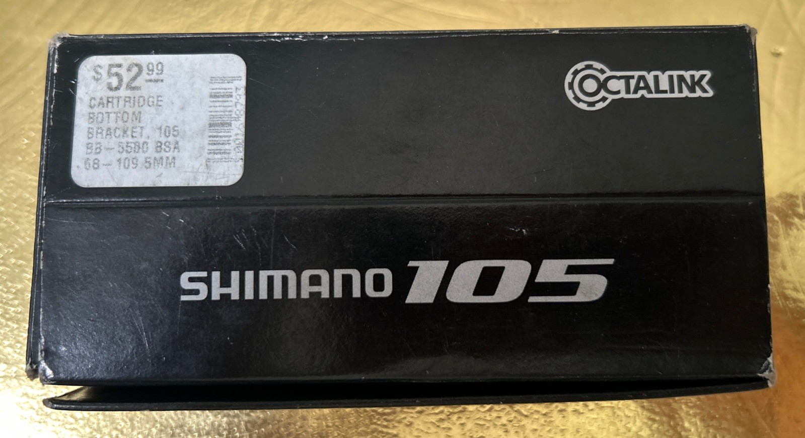 Shimano 105 BB-5500 Octalink Bottom Bracket 68x109.5mm NIB (EBB5500B09)
