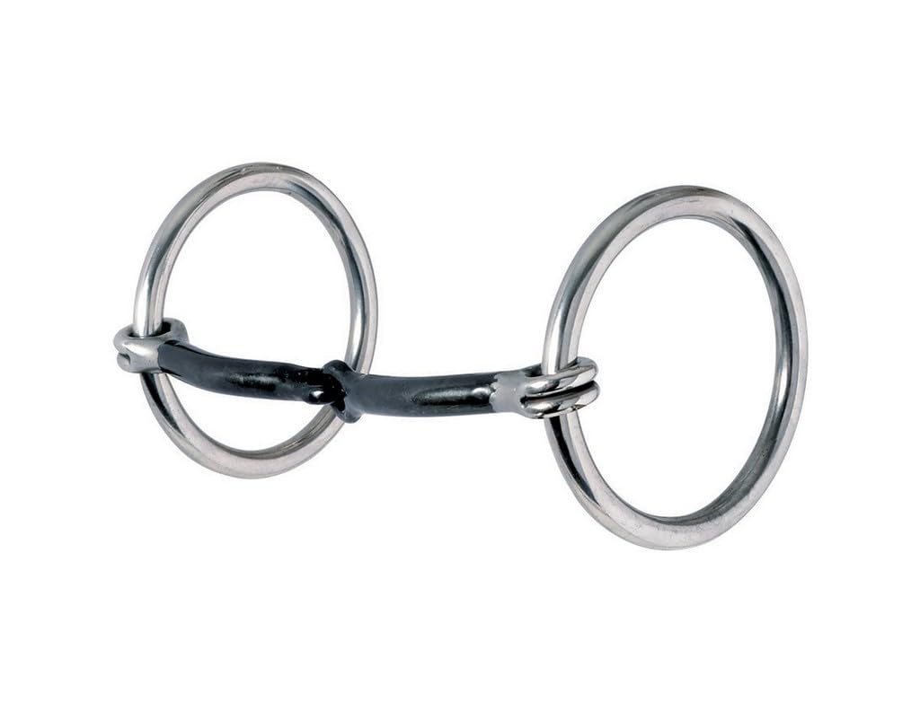 Reinsman Circle Y Size: 3” Rings, 5” Mouth 3/8” Smooth Sweet Iron, Iron