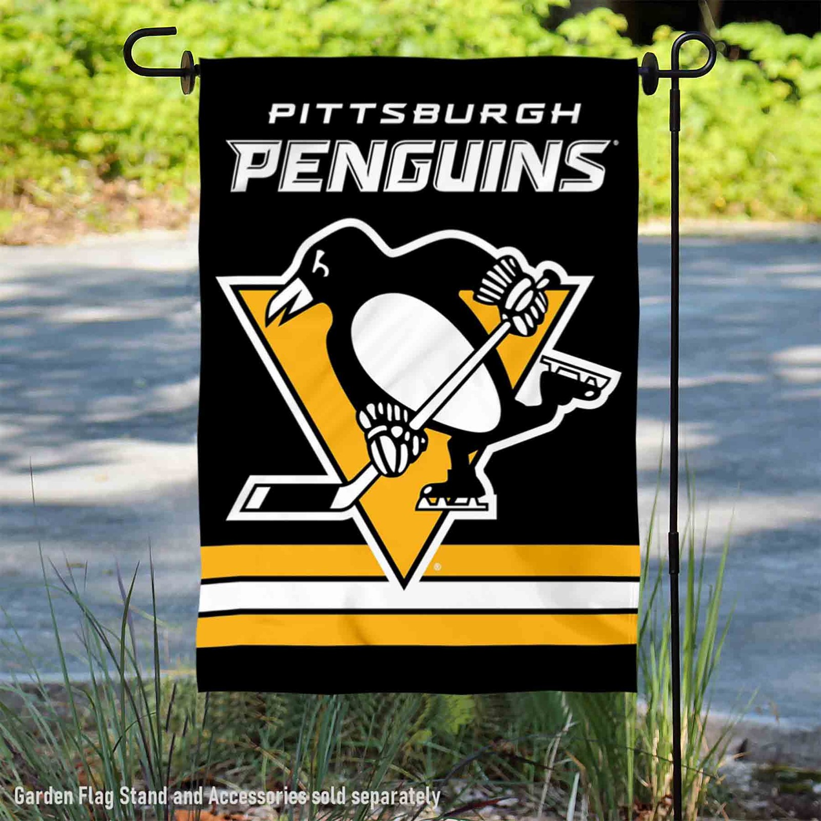 Pittsburgh Penguins Garden Flag and Yard Banner