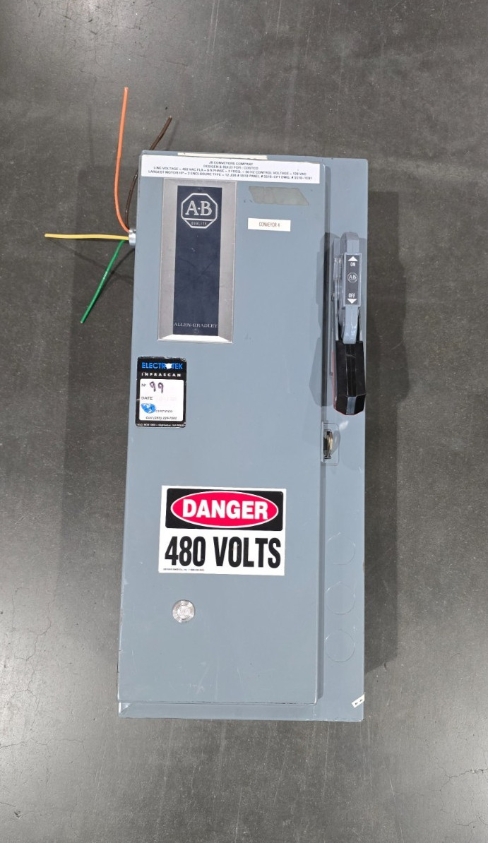 Allen Bradley Bulletin 512 Combination Controller Starter 40050-548-01 (D) 480V
