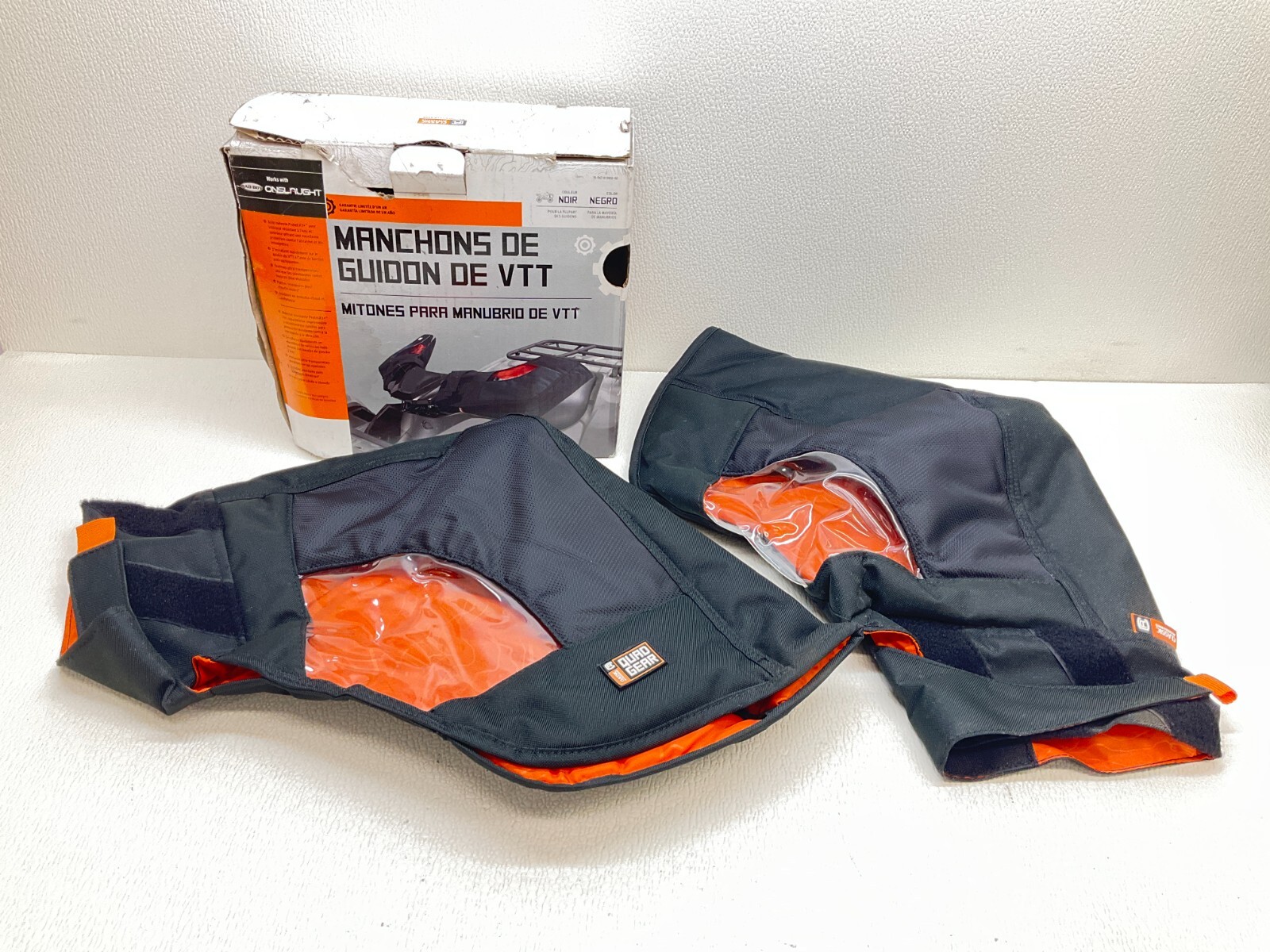 Bad-Boy ATV Handlebar Mitts Black New (TSC)