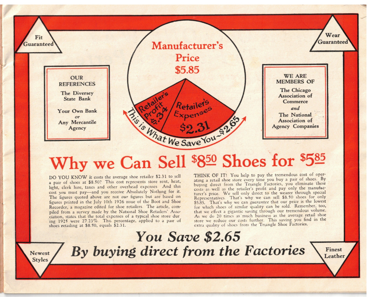 VINTAGE 1926 MEN'S & WOMEN'S SHOE CATALOG! BOOTS! PICTURES & PRICES! WORK/DRESS!