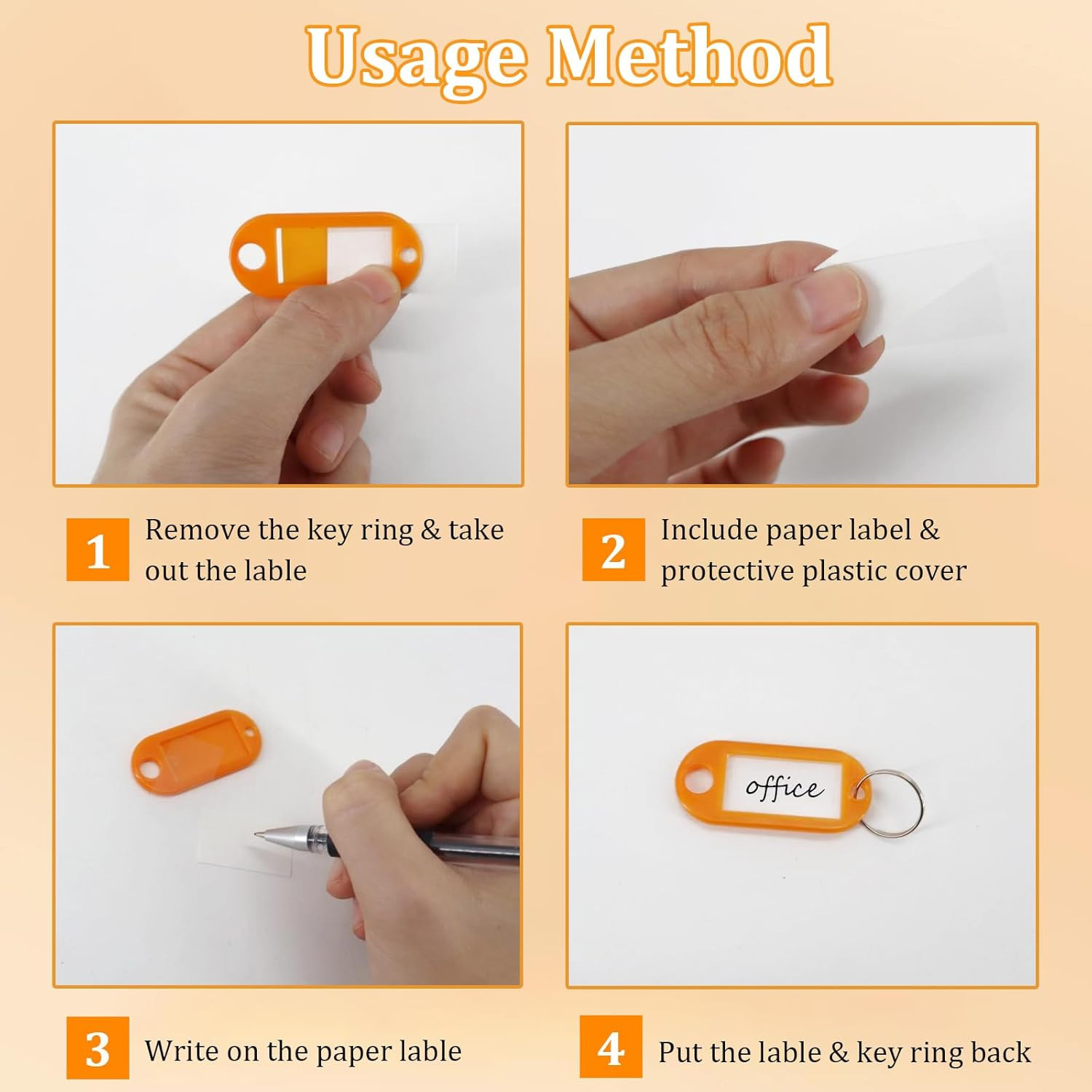 Portable Key Organizer with Handle, Fireproof and Waterproof Key Case, Key Holde