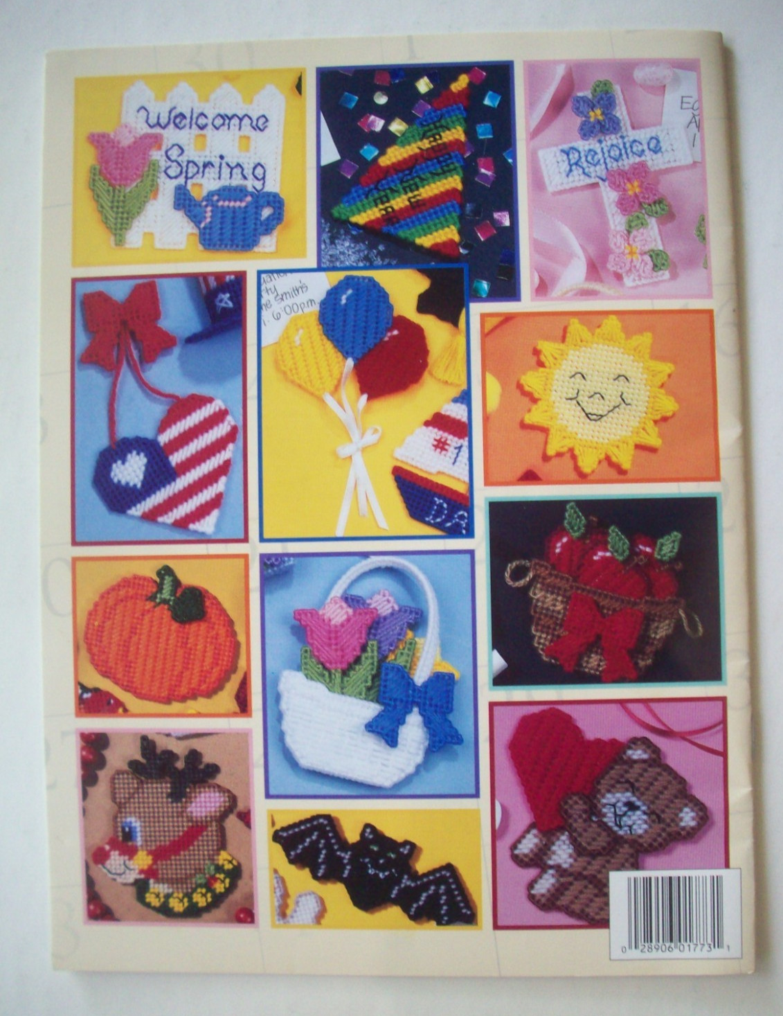 Magnets thru the Year plastic canvas pattern booklet 42 designs *A