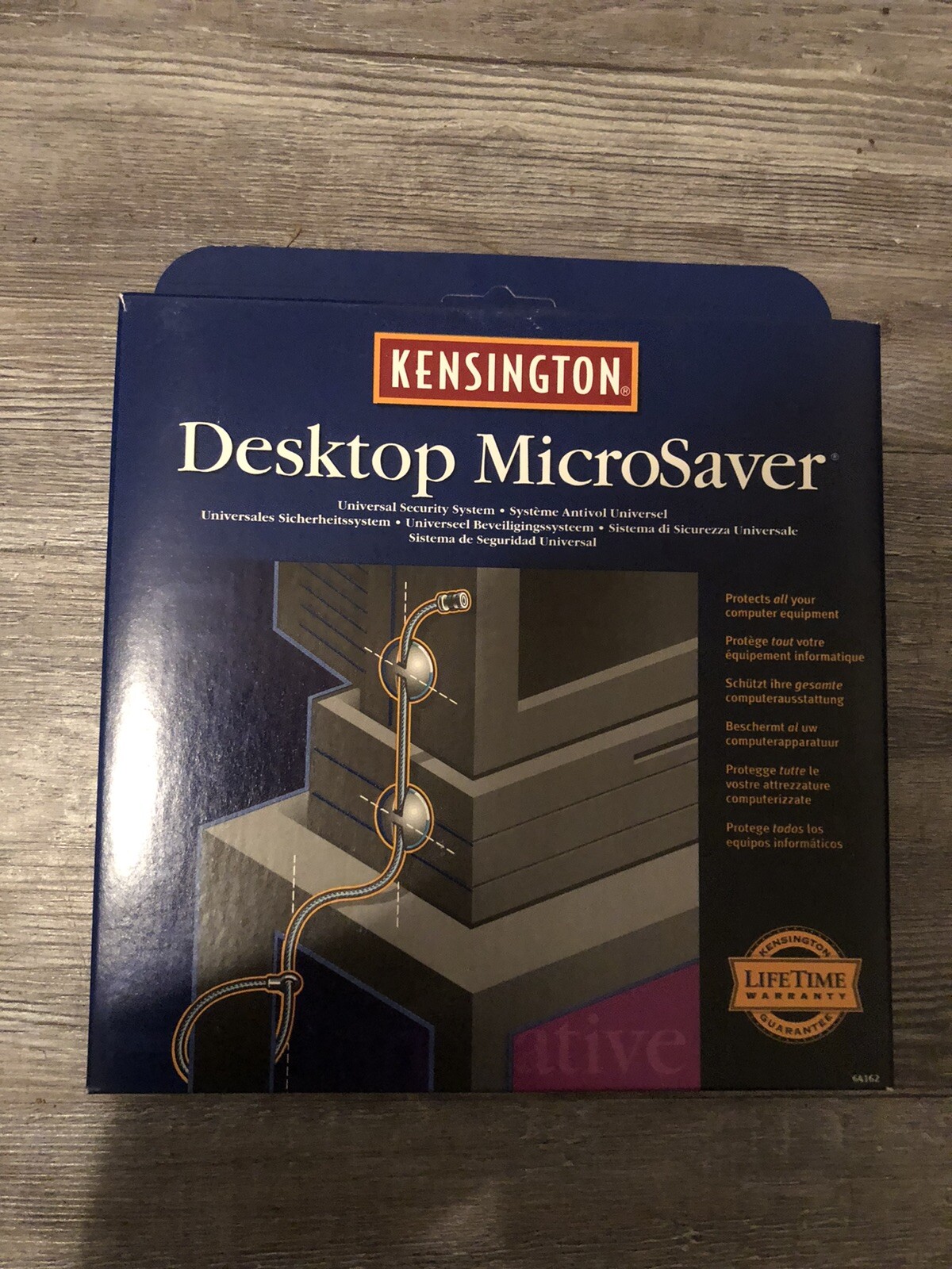1 Kensington Desktop Microsaver Universal Security System - NEW