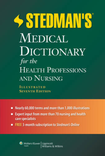Stedman's Medical Dictionary for the Health Professions and Nursing - VERY GOOD