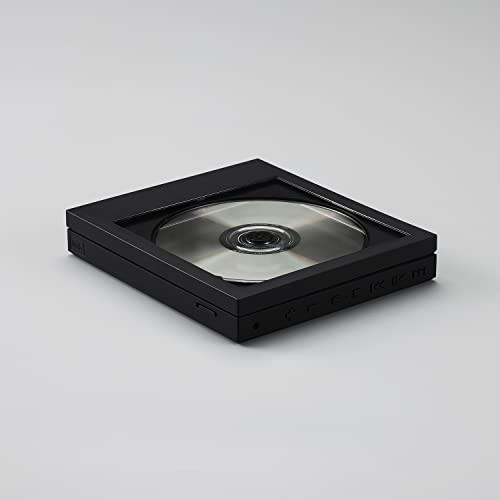 KM5 CP1 Bluetooth Wall-Mounted CD Player Slim Portable Design Black