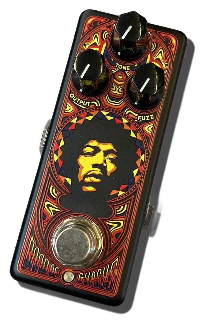 Jim Dunlop JHW4 Band Of Gypsys Fuzz Pedal 3058 Tested & Works