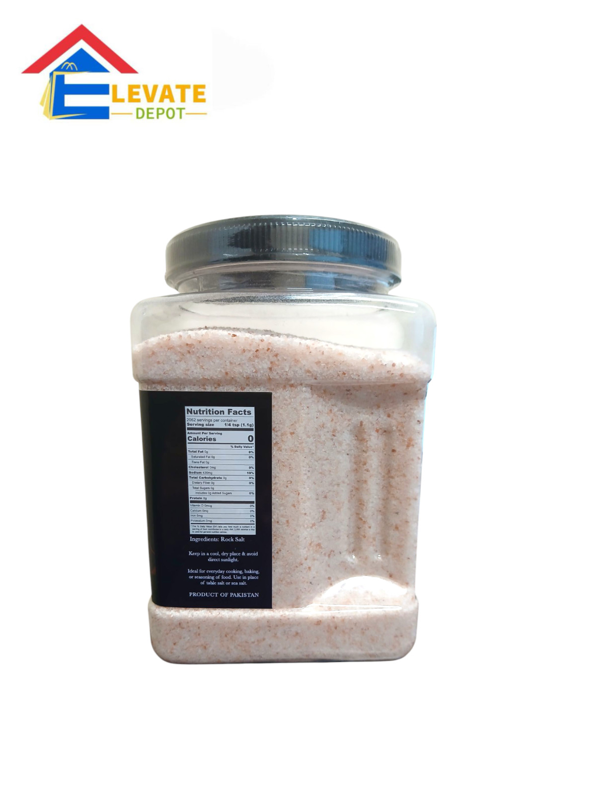 MOBASS 100% Pure Himalayan Pink Salt Natural & Unrefined Fine Grain 5lb