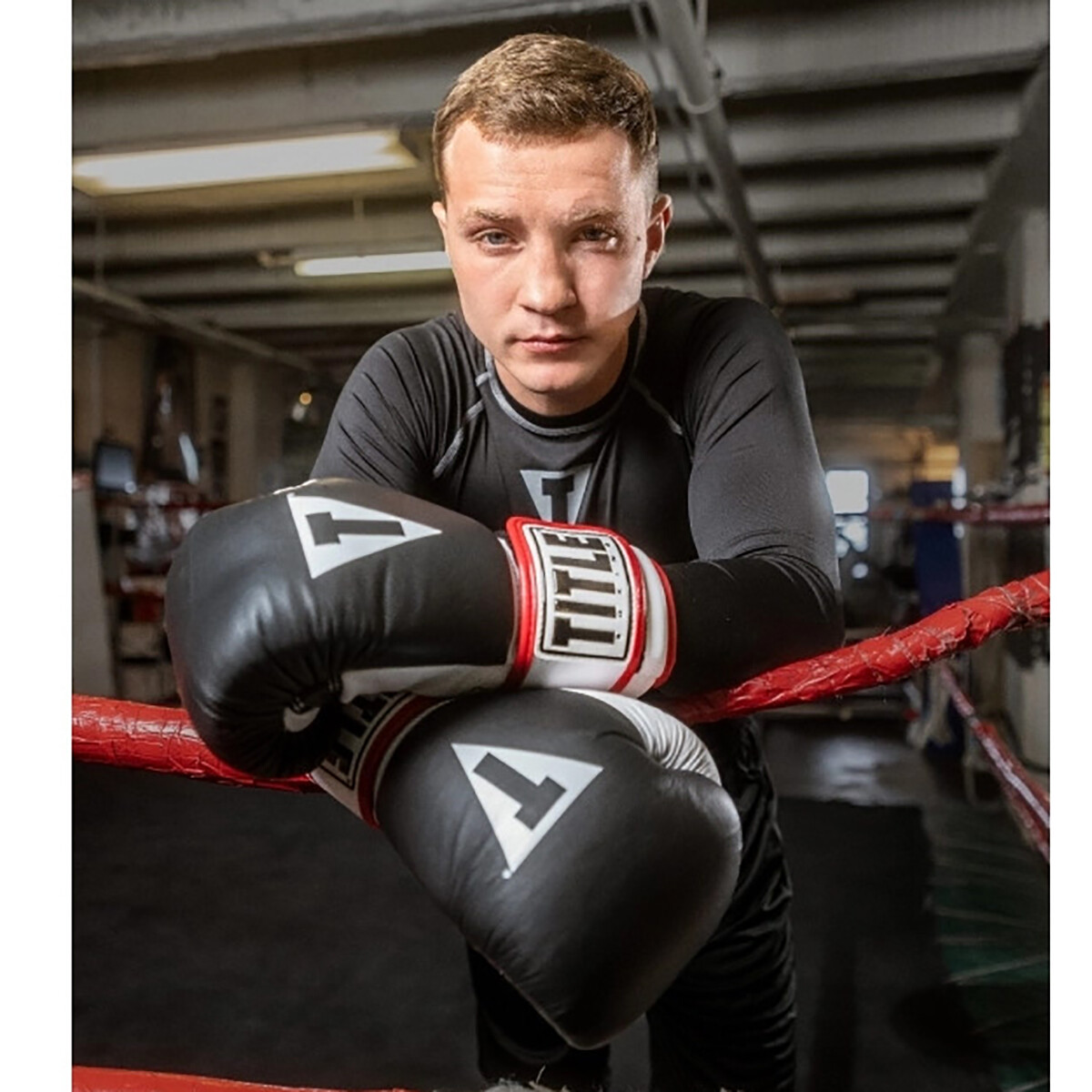 Title Boxing Gel World Bag Gloves - Black