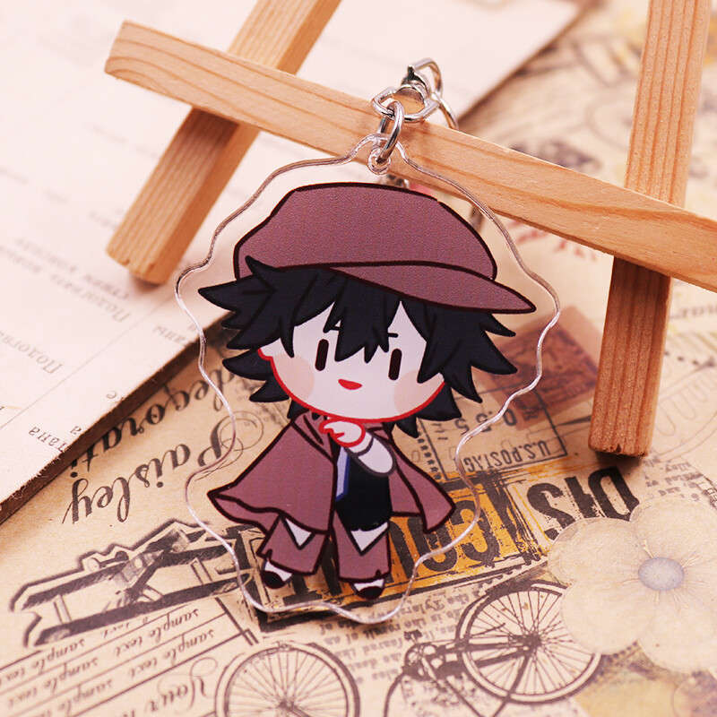 Bungo Stray Dogs Edogawa Rampo Pendant Accessory Animation Keychain Strap Gift