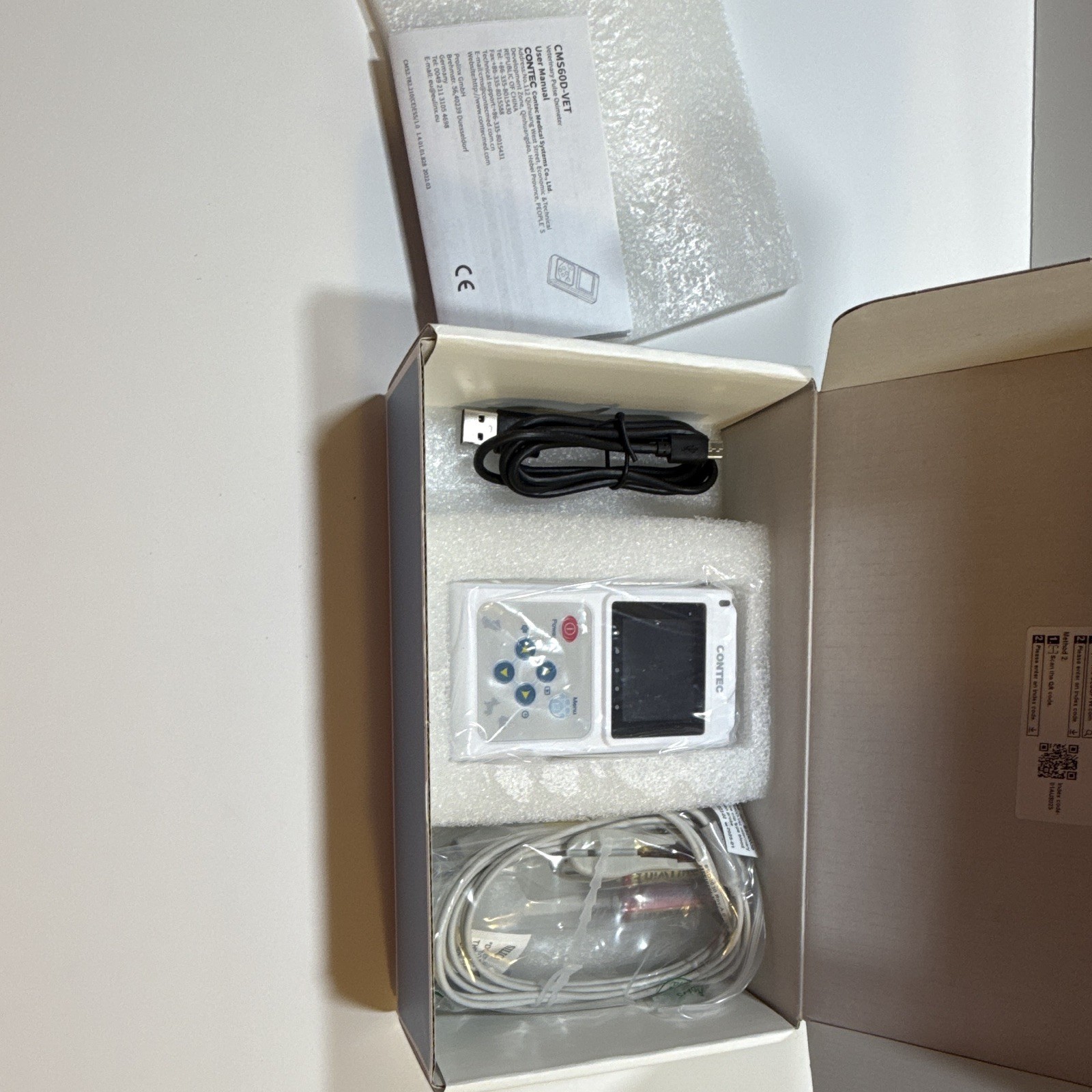 CONTEC CMS60D-VET Handheld Veterinary Pulse Oximeter