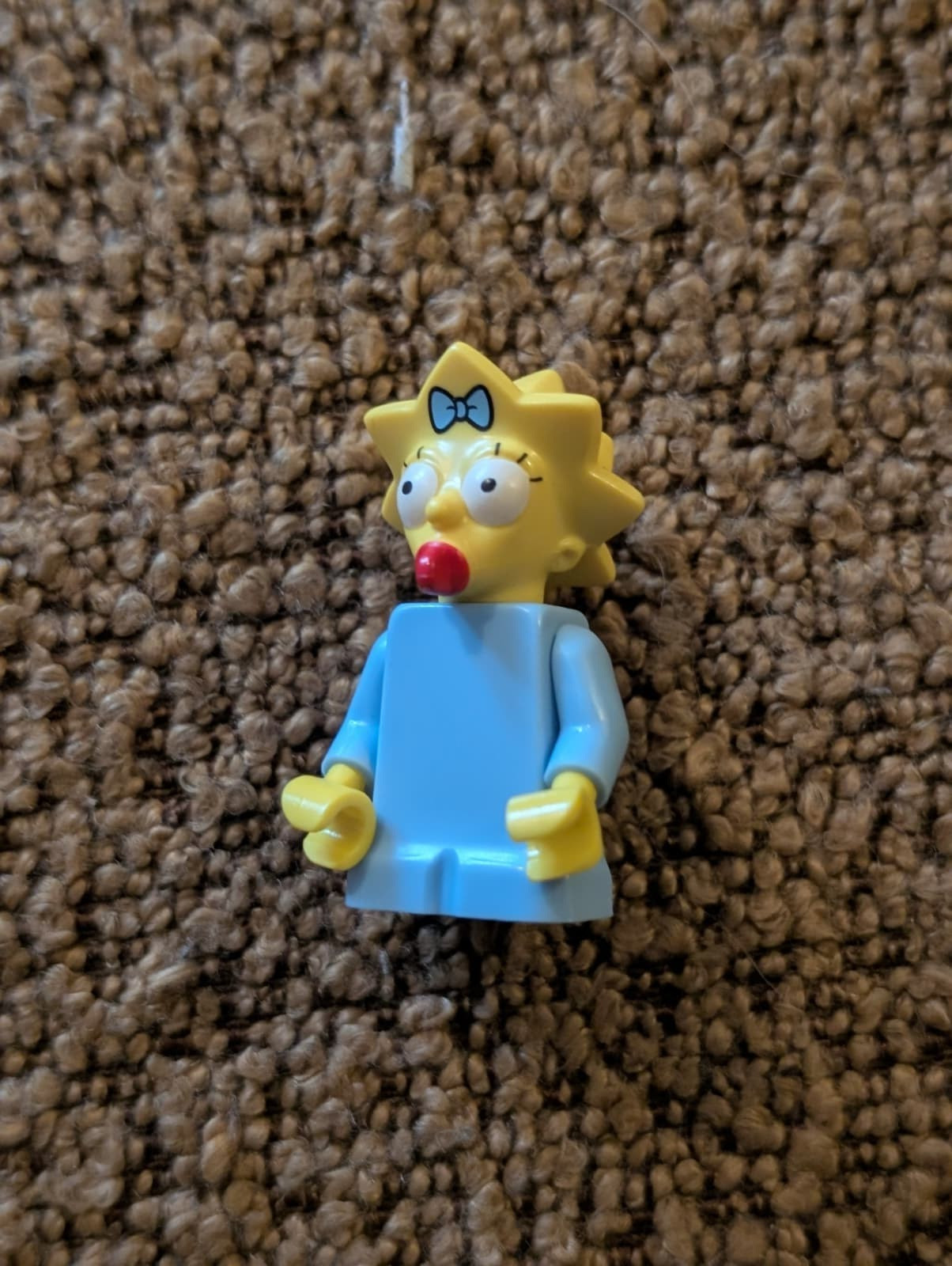 LEGO Maggie Simpson Minifigure The Simpsons Series 2 (71006) LOOSE