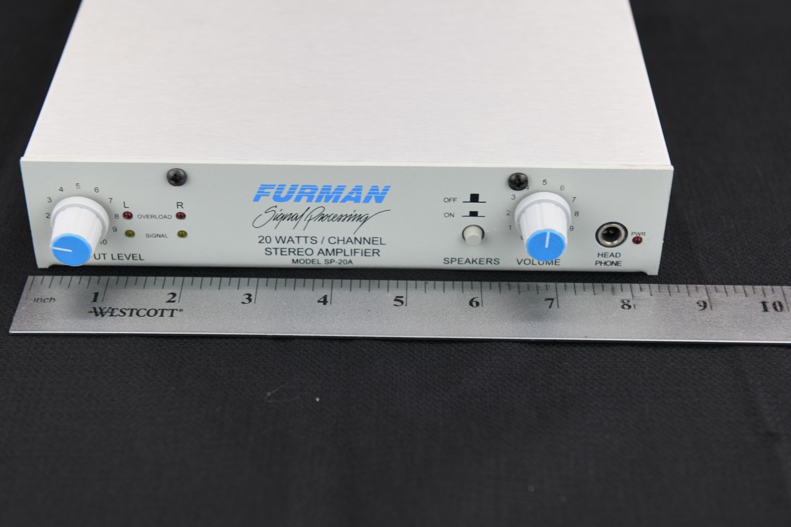 Furman Signal Processing SP-20A Stereo Amplifier 20 Watts/Channel - XLR Inputs