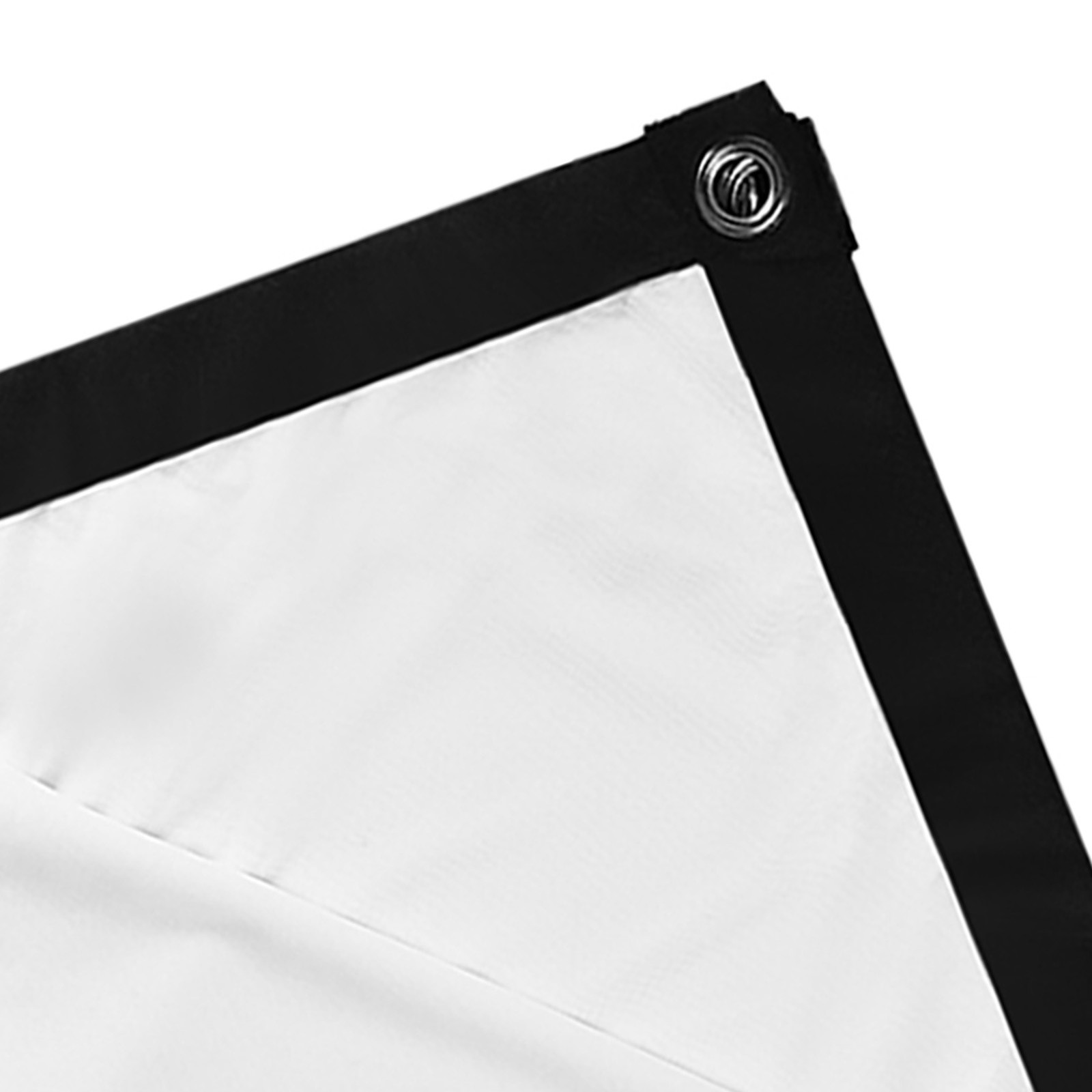 Portable Foldable NOn Crease White Projector Curtain Projection Screen 4:3 100in