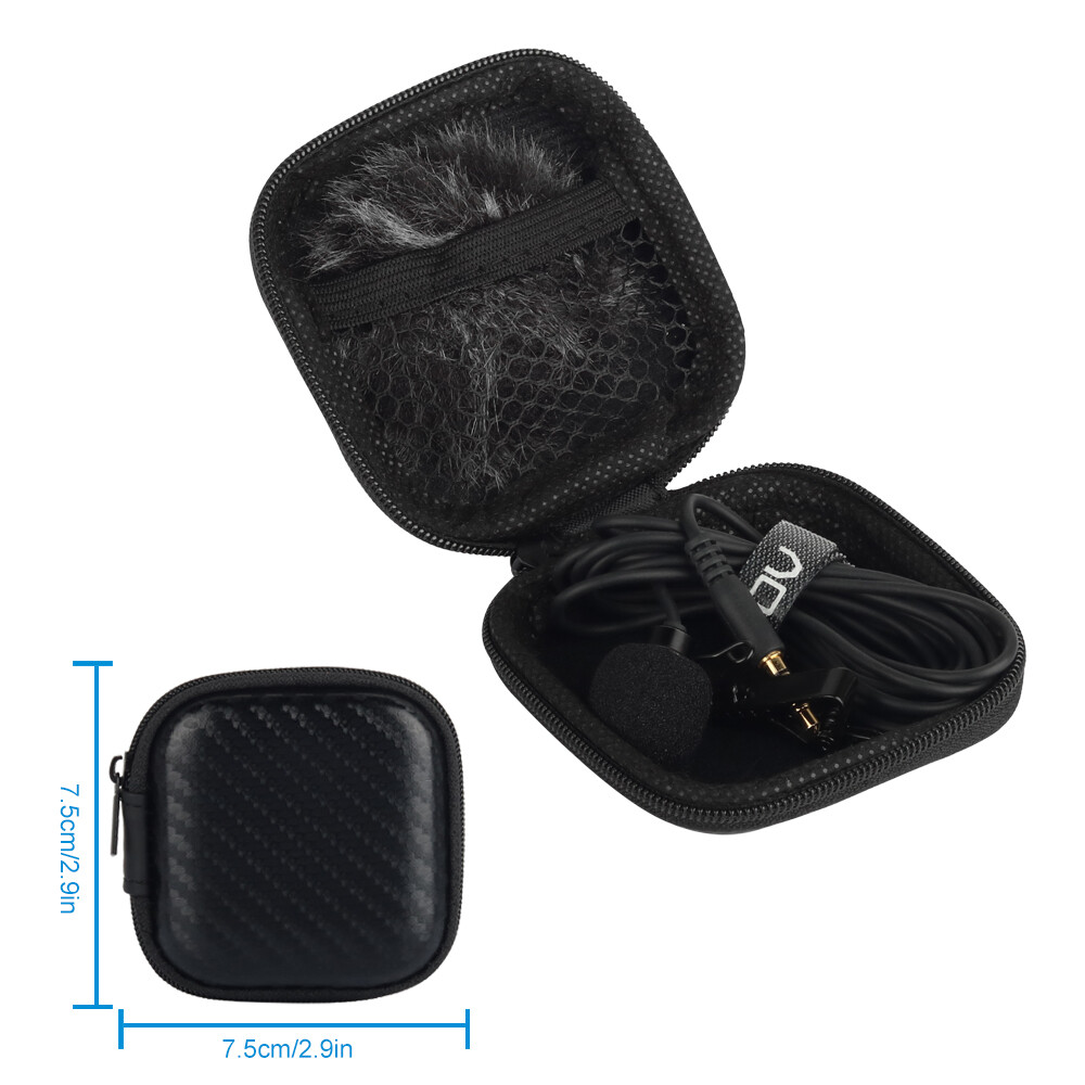 Fomito Micmov Professional Lavalier Lapel Omnidirectional Condenser Microphone