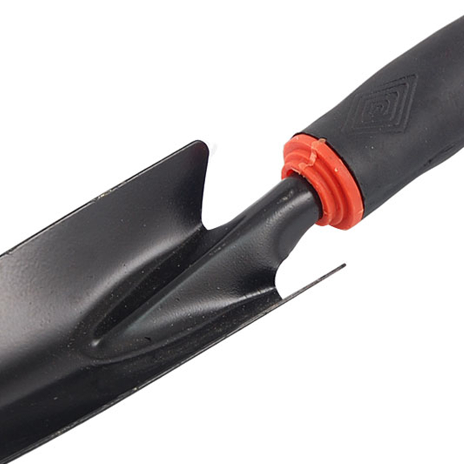 Antislip Plastic Grip Metal Garden Trowel Shovel Hand Tool Black